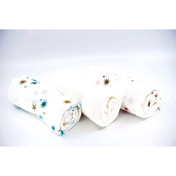 Muslin Luxury Pear Baby Large Cotton Swaddle ~ Bath ~ Towel ~ Washcloth Wipe
